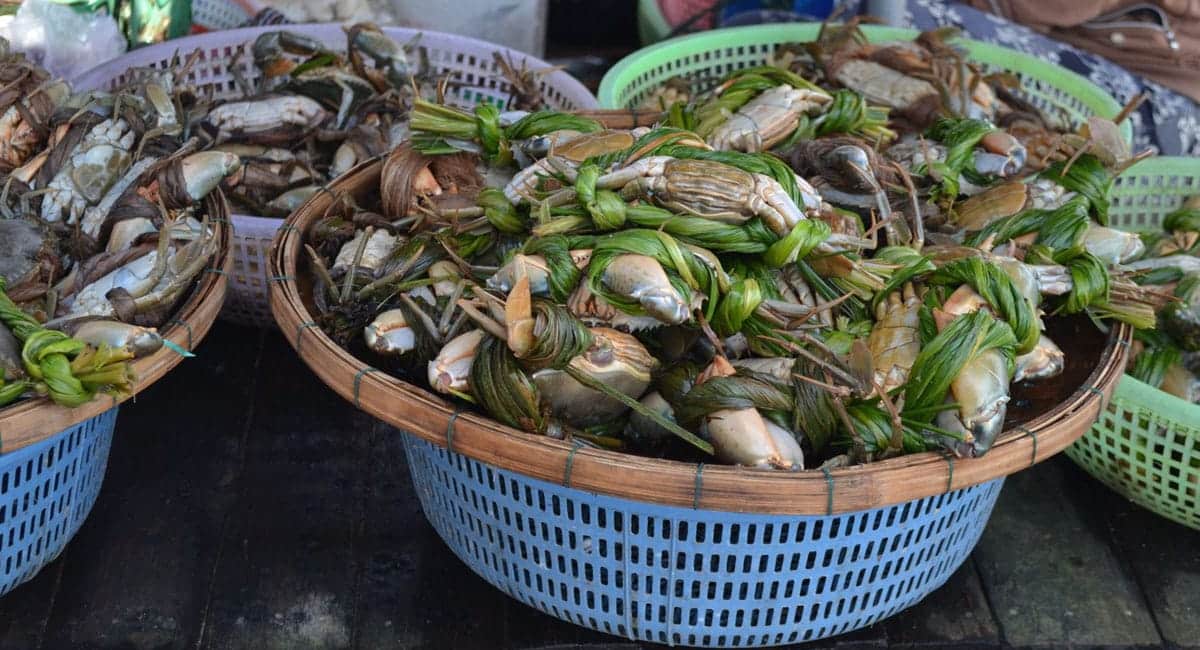 морепродукты в Нячанге крабы