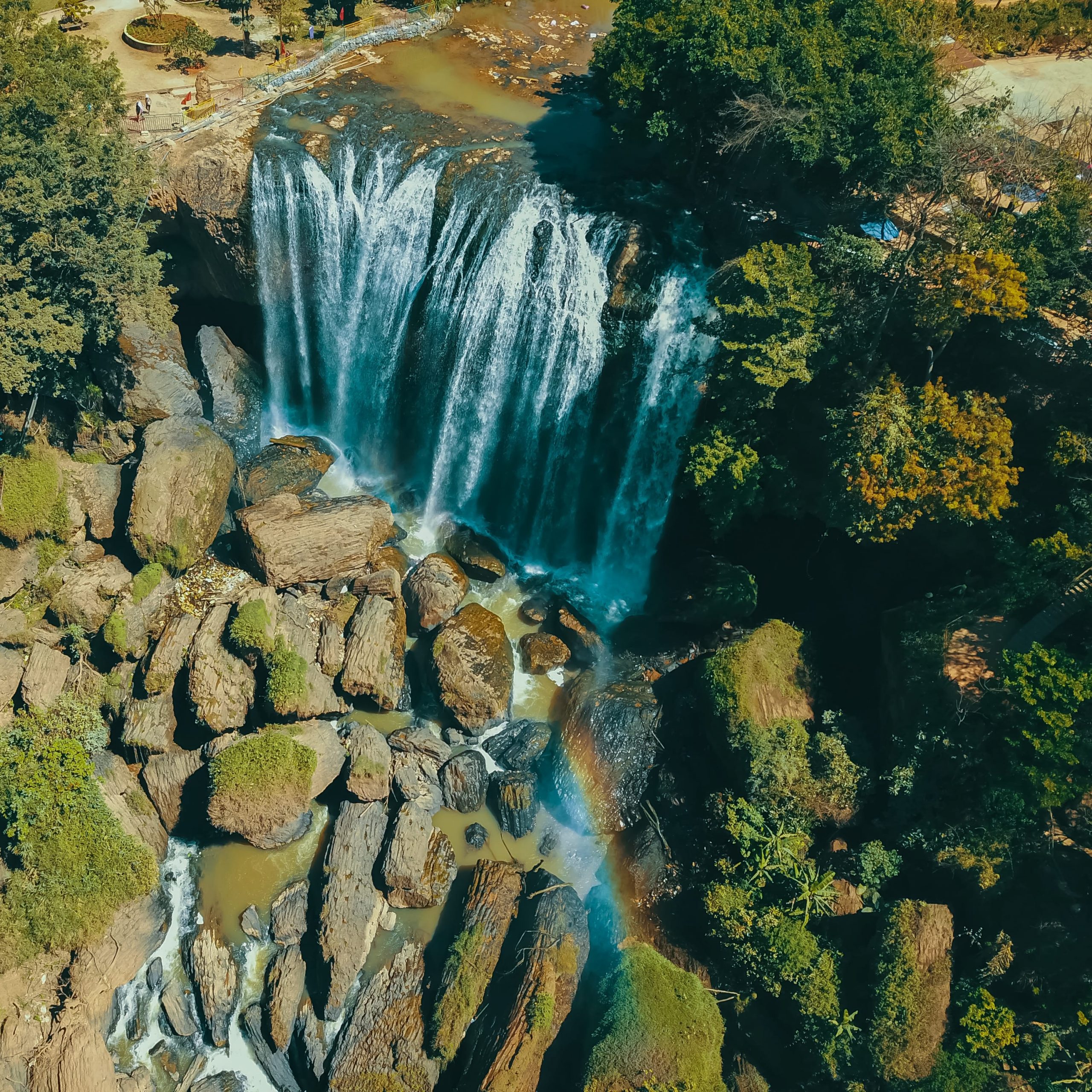 elephant waterfall landmark aerial amazing asia attraction beautiful beauty calm calmness countryside t20 XN28r6 scaled